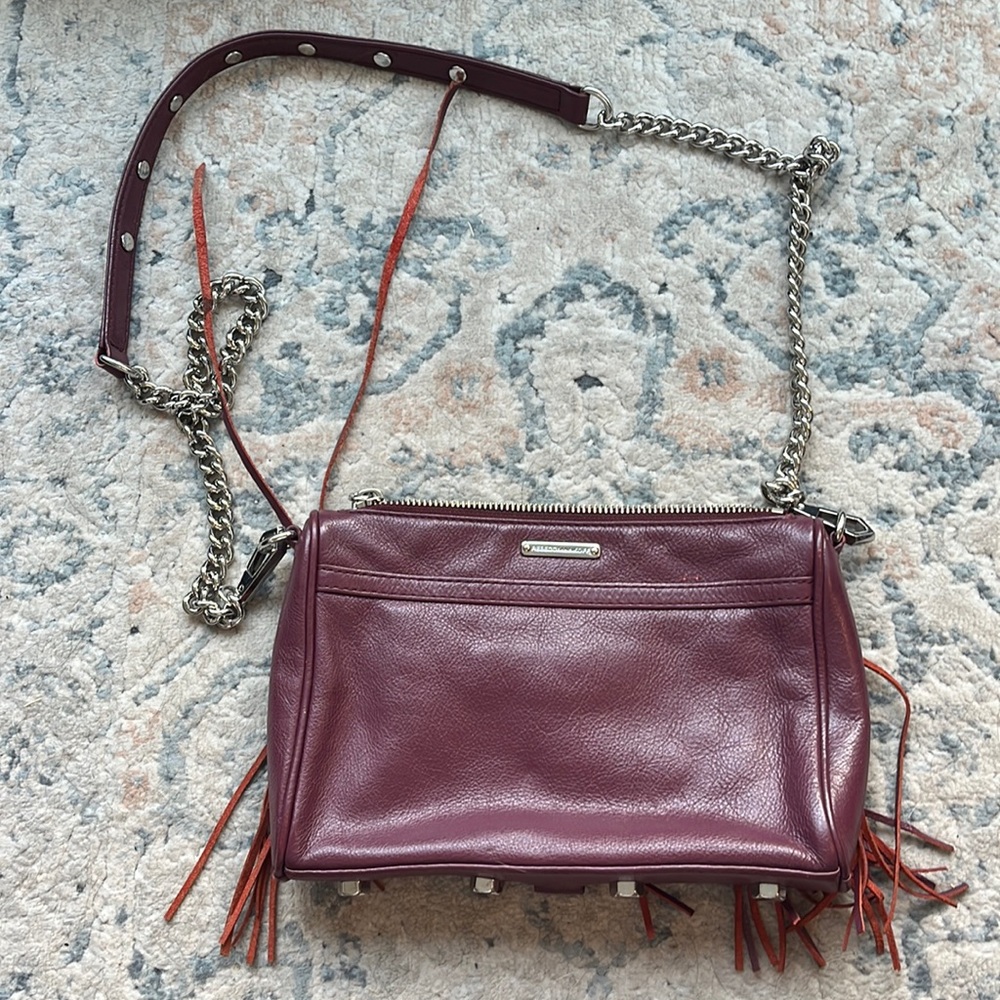 Maroon Rebecca Minkoff Purse